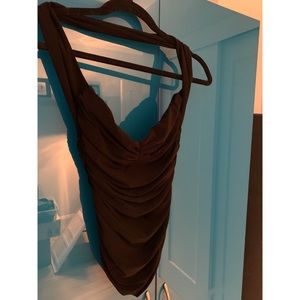 Norma Kamali jersey halter top like new